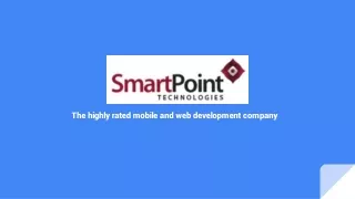 the highly rated mobile and web development company