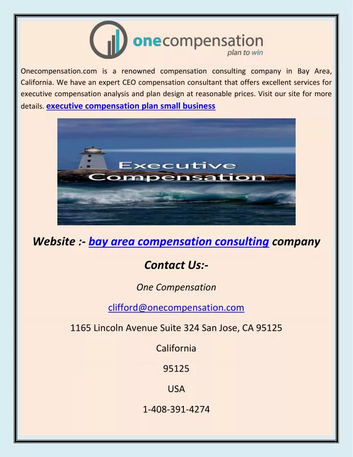 onecompensation com is a renowned compensation