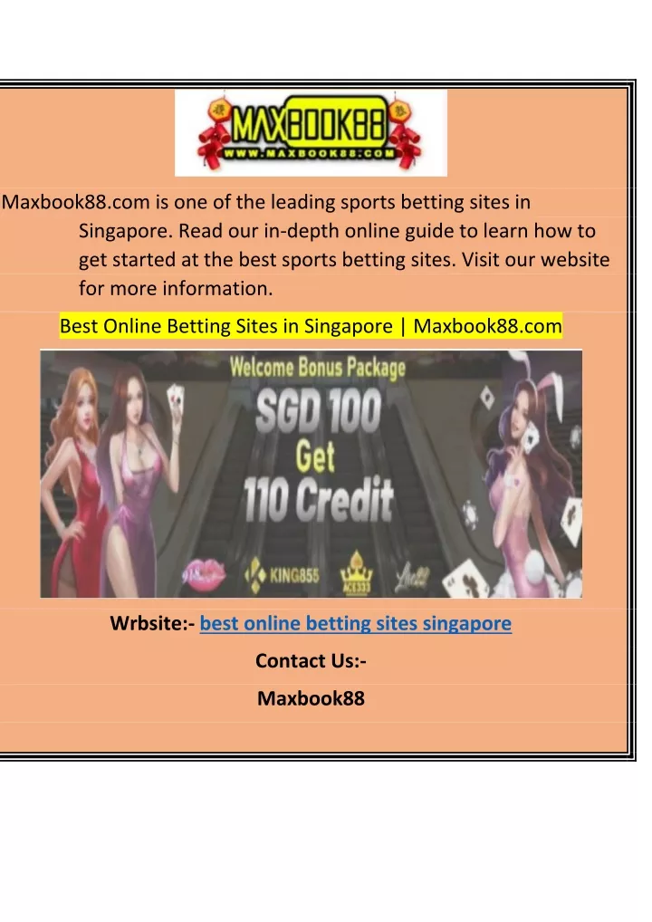 maxbook88 com is one of the leading sports