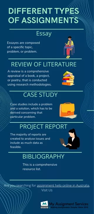 different types of assignments