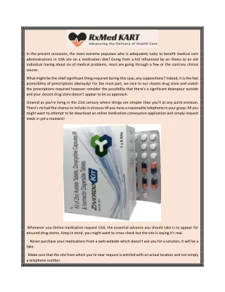 Ziverdo Kit Tablet Online in USA  Rxmedkart.com  Rxmedkart.com