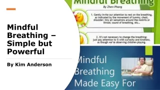 mindful breathing simple but powerful