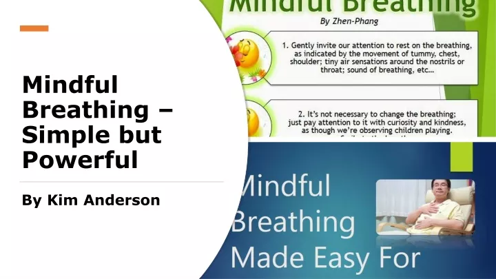 mindful breathing simple but powerful