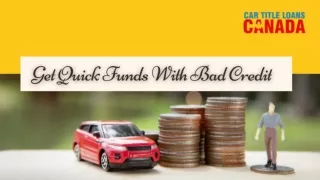 Borrow Quick Funds With Bad Credit Car Loans Victoria