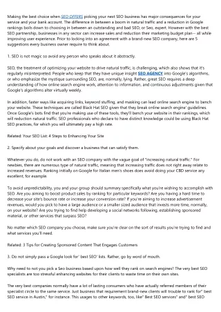 How to Master SEO AGENCY in 6 Simple Steps