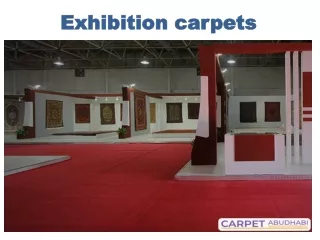exhibition carpets