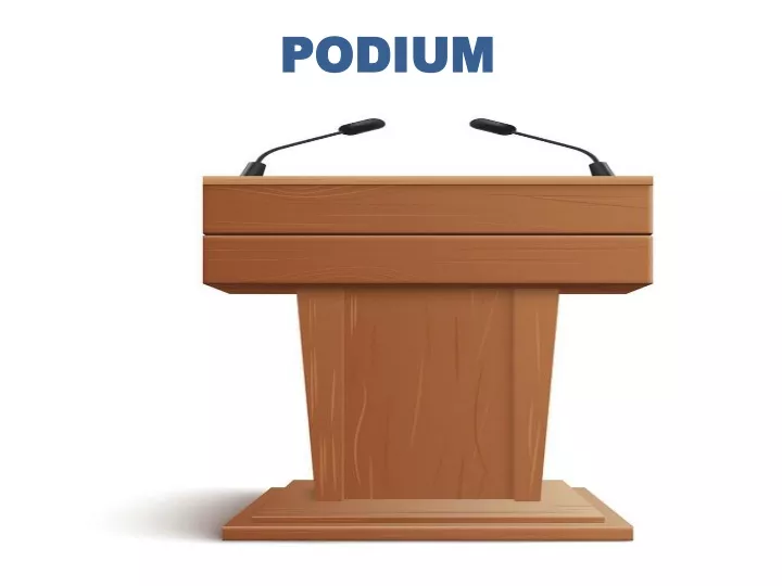 podium