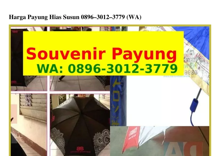 harga payung hias susun 0896 3012 3779 wa