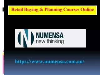 Retail Buying & Planning Courses Online