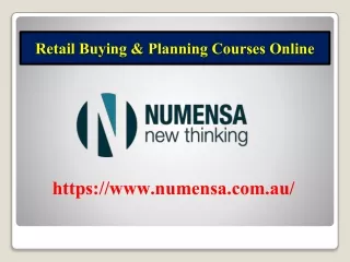 Retail Buying & Planning Courses Online