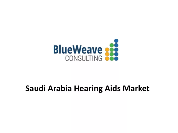 saudi arabia hearing aids market