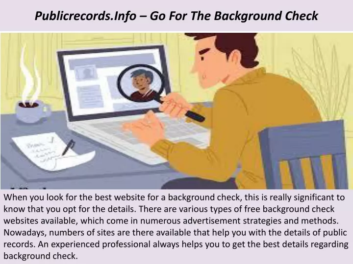 publicrecords info go for the background check