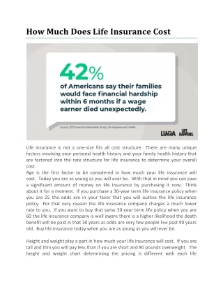 How Much Does Life Insurance Cost-converted