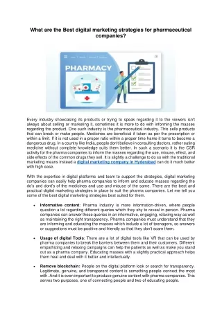what are the best digital marketing strategies