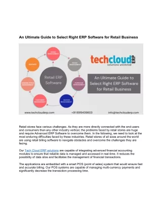 an ultimate guide to select right erp software