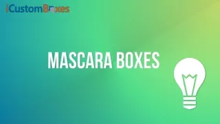 mascara boxes