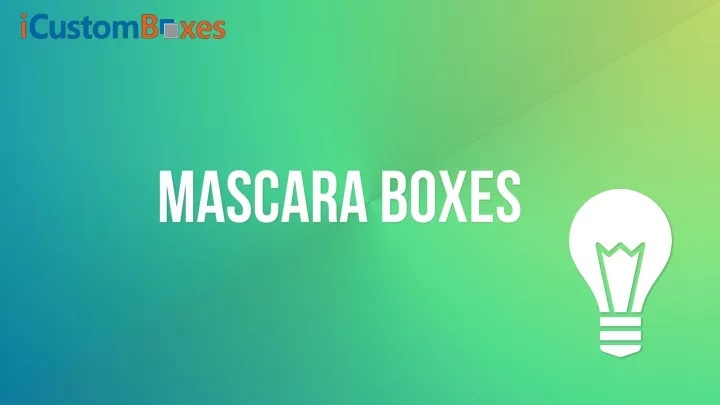 mascara boxes