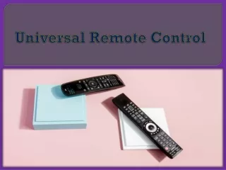universal remote control