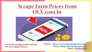 scrape farm prices from olx com br