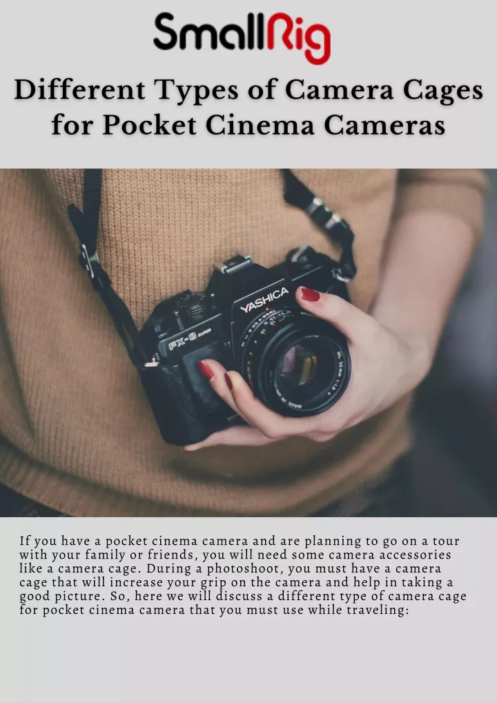 if you have a pocket cinema camera