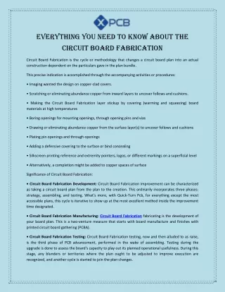everything you need to know about the circuit