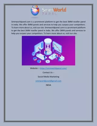 smmworldpanel com is a prominent platform