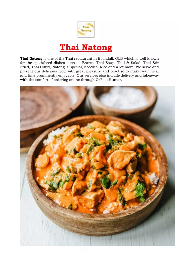 thai natong thai natong is one of the thai