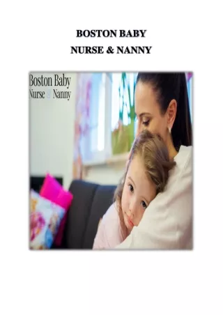 Rhode Island Newborn Care- BOSTON BABY NURSE AND NANNY-converted