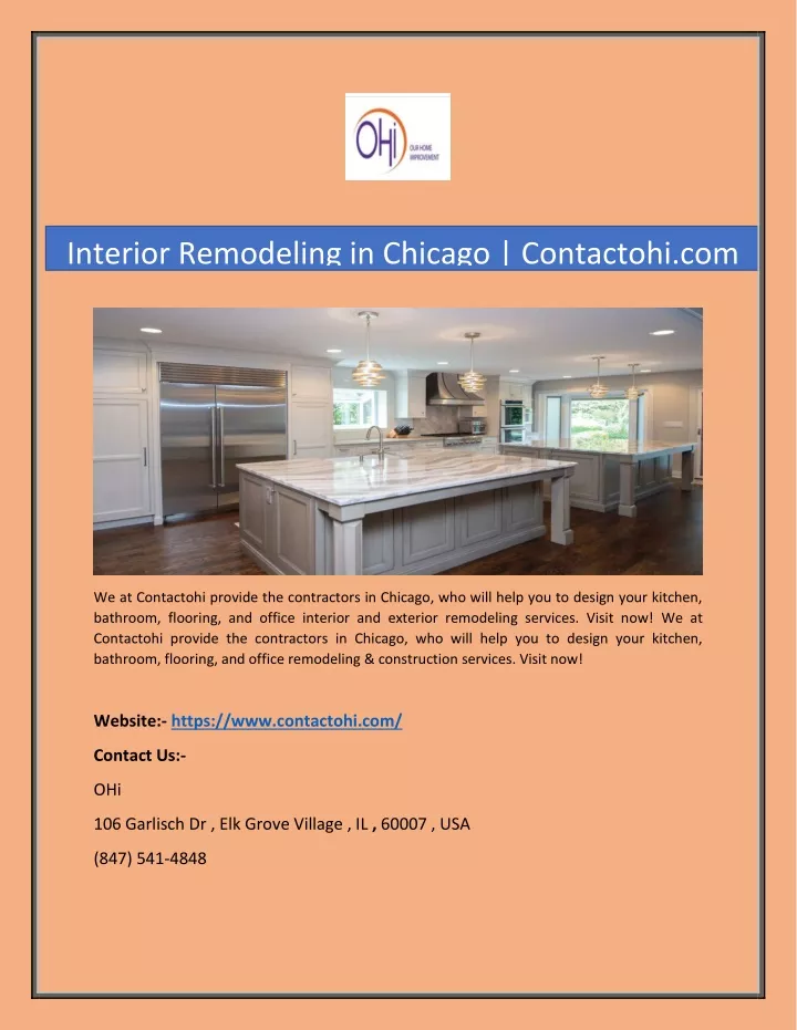 interior remodeling in chicago contactohi com