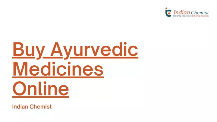 buy ayurvedic medicines online