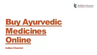 Buy Ayurvedic Medicines Online | Indianchemist