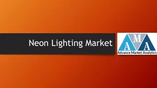 Neon Lighting Market