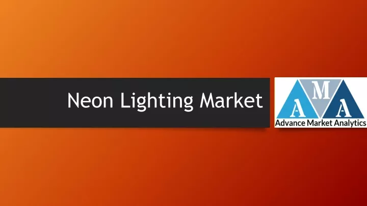 neon lighting market