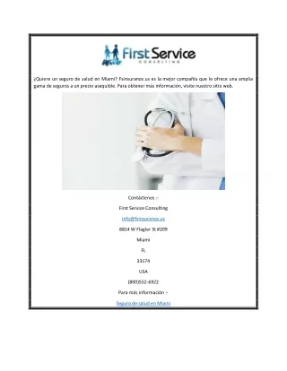 quiere un seguro de salud en miami fsinsurance