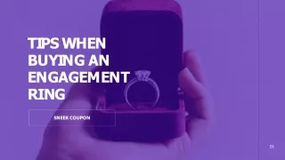 Tips When Buying An Engagement Ring