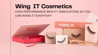 wing it cosmetics high performance beauty