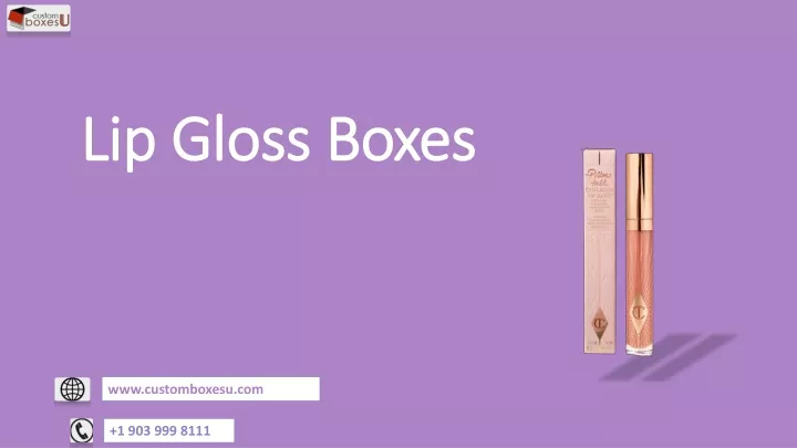 lip gloss boxes