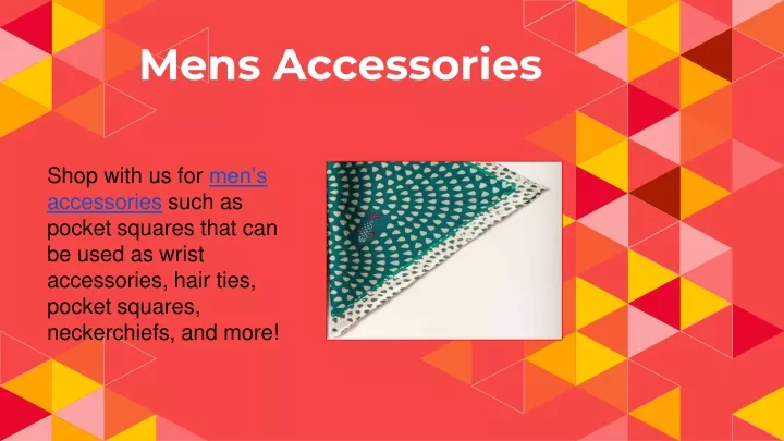 mens accessories