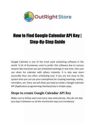 An ultimate guide on Google Calendar API