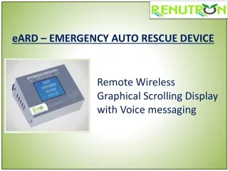eard emergency auto rescue device