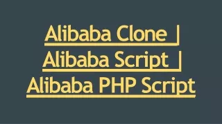 a libaba clone