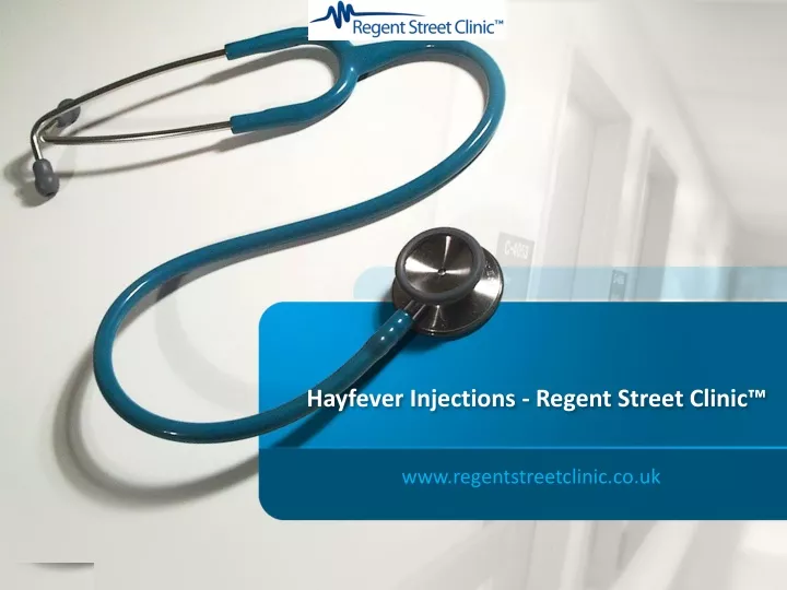 hayfever injections regent street clinic
