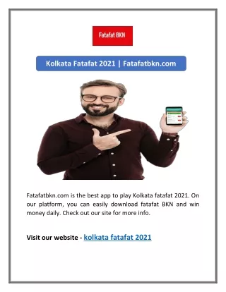 kolkata fatafat 2021 fatafatbkn com