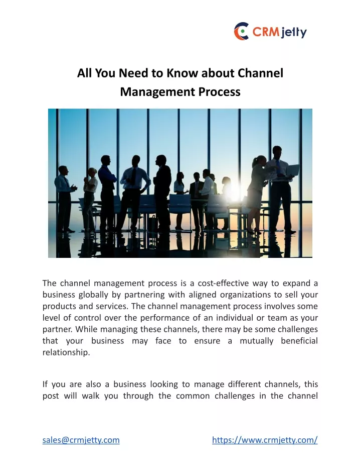 all you need to know about channel management