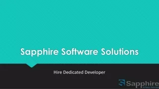 sapphire software solutions