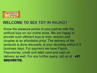 Sex Toys In Rajkot Call  918882490728