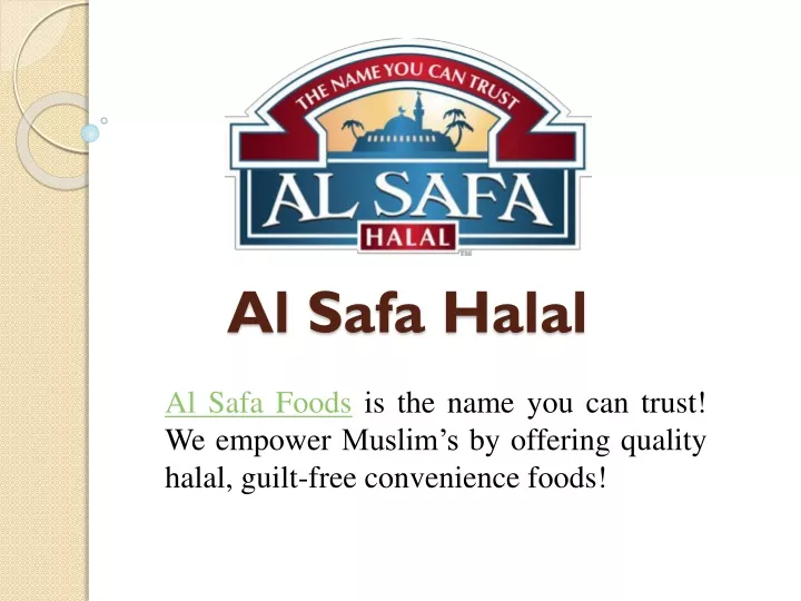 al safa halal