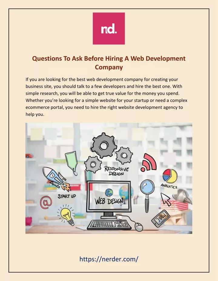 questions to ask before hiring a web development