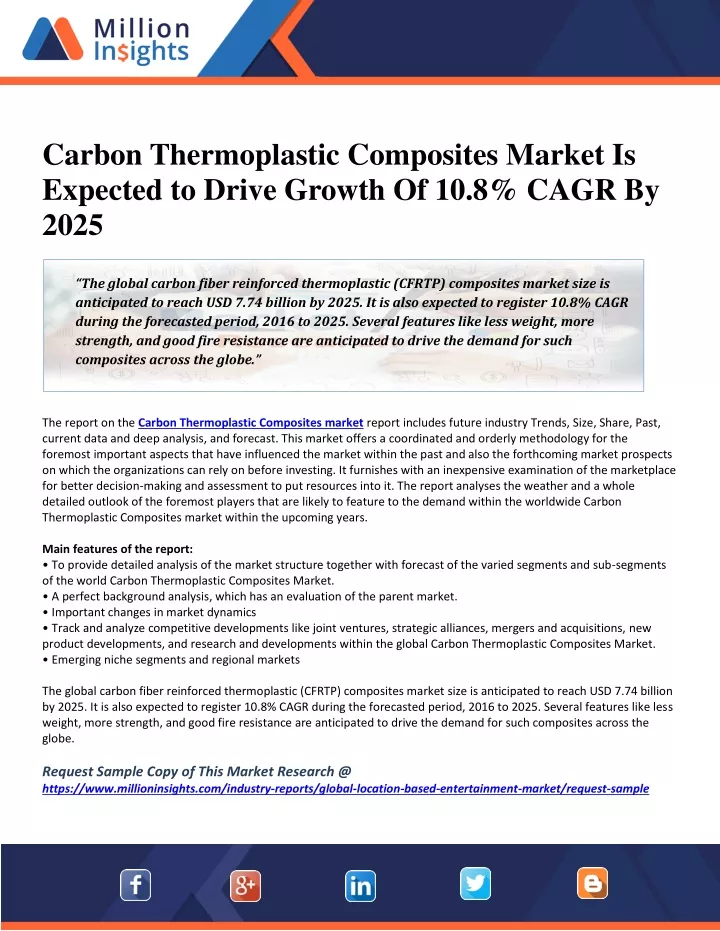 carbon thermoplastic composites market