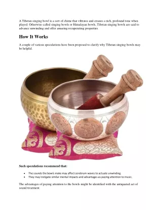 How to use tibetan singing bowls for meditation